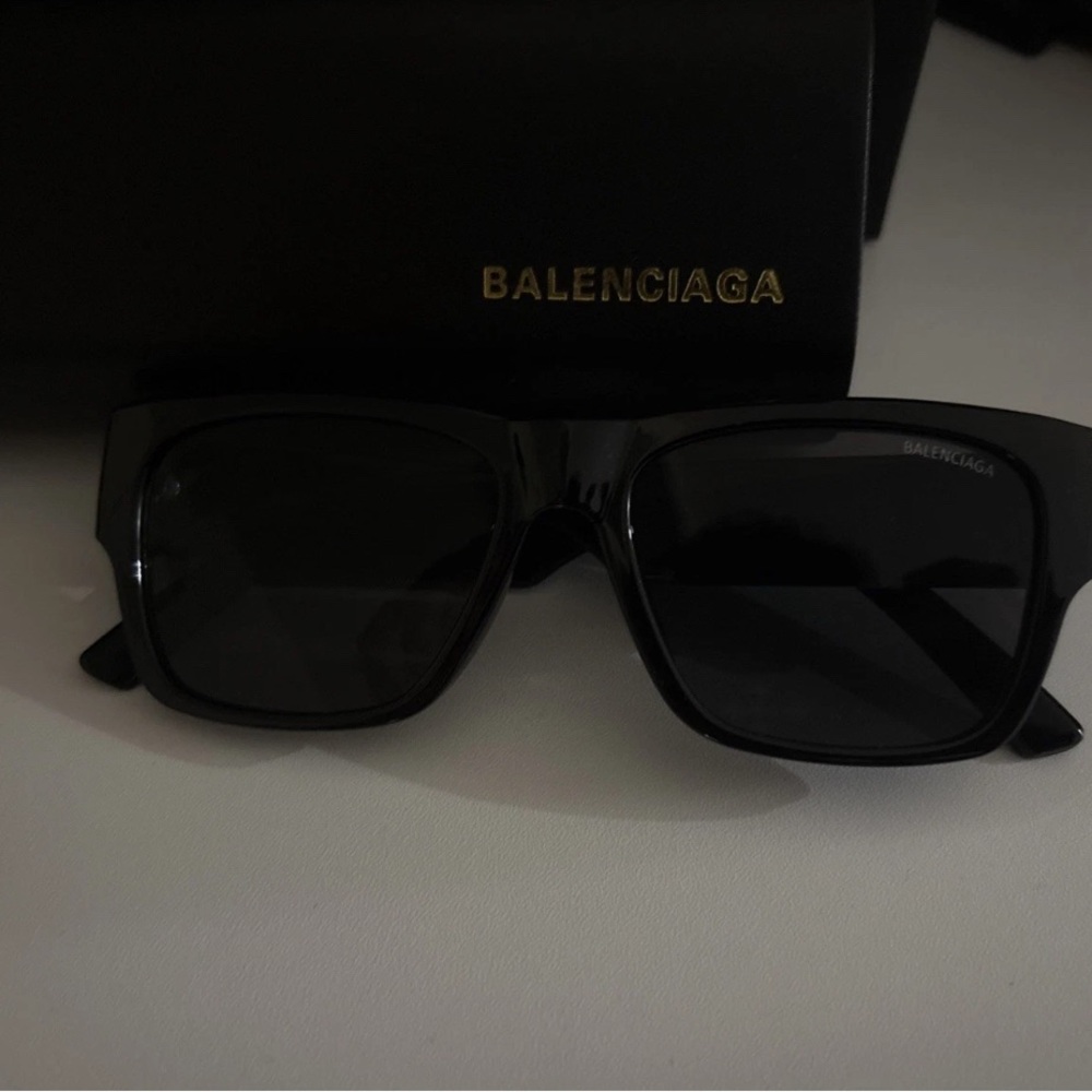 Balenciaga Black Sunglasses